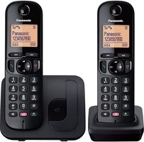 Panasonic KX-TGC252NLB Dect Duo Phone - Black