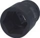 KS TOOLS 1" Sechskant-Kraft-Stecknuss, mittel lang, 41mm