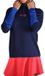 Endless Breath Line Hoodie Bleu S Femme