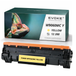 Evoke Toner compatible pour Hp W9062Mc W9060Mcy Jaune 12200 Pages C Laserjetmanaged E55040Dw Flow E57540C E57540Xhn