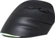 Bluestork Ergonomische, draadloze muis ERGO LUMI, PC/MAC, Bluetooth, oplaadbaar, 800/1200/1600/2400 DPI, stille klikken, zwart