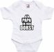 Bellatio Decorations Shoppartners Bv Papa ik heb dorst tekst baby rompertje wit jongens en meisjes - Kraamcadeau/babyshower cadeau - Babykleding 68