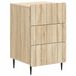 vidaXL Nachtkastje met lade Sonoma Eiken 43x 41 x 68 cm Bewerkt hout