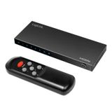 LogiLink HD0060 5-in-1 HDMI Switcher 4K@60Hz HDR CEC Zwart