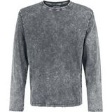 R.E.D. by EMP Shirt met lange mouwen - Overcome - Mannen - grijs