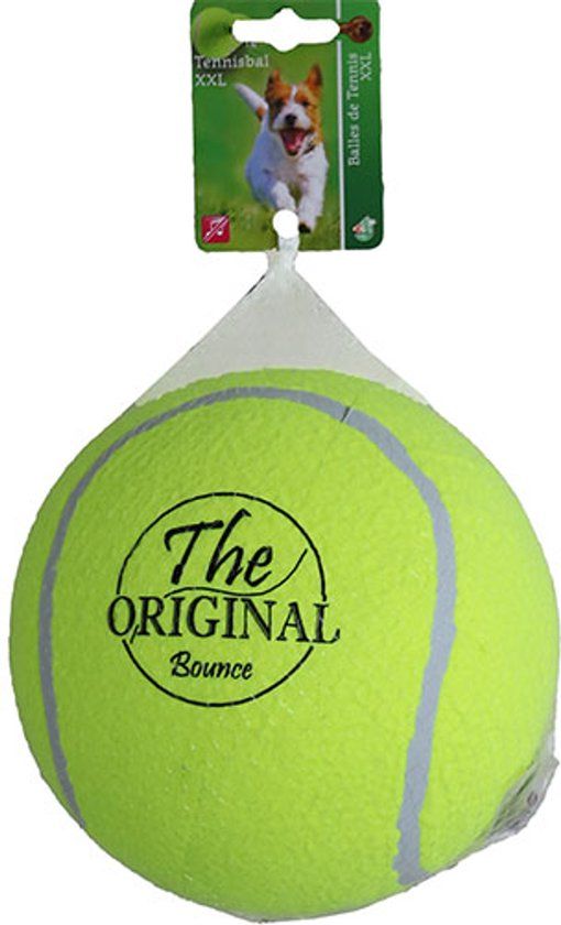 Boon Hondenspeelgoed Tennisbal Bounce Opblaasbaar XXL - 13 cm