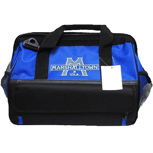 Marshalltown Blauwe Nylon Gereedschapstas - Klein - 394x229x241 mm