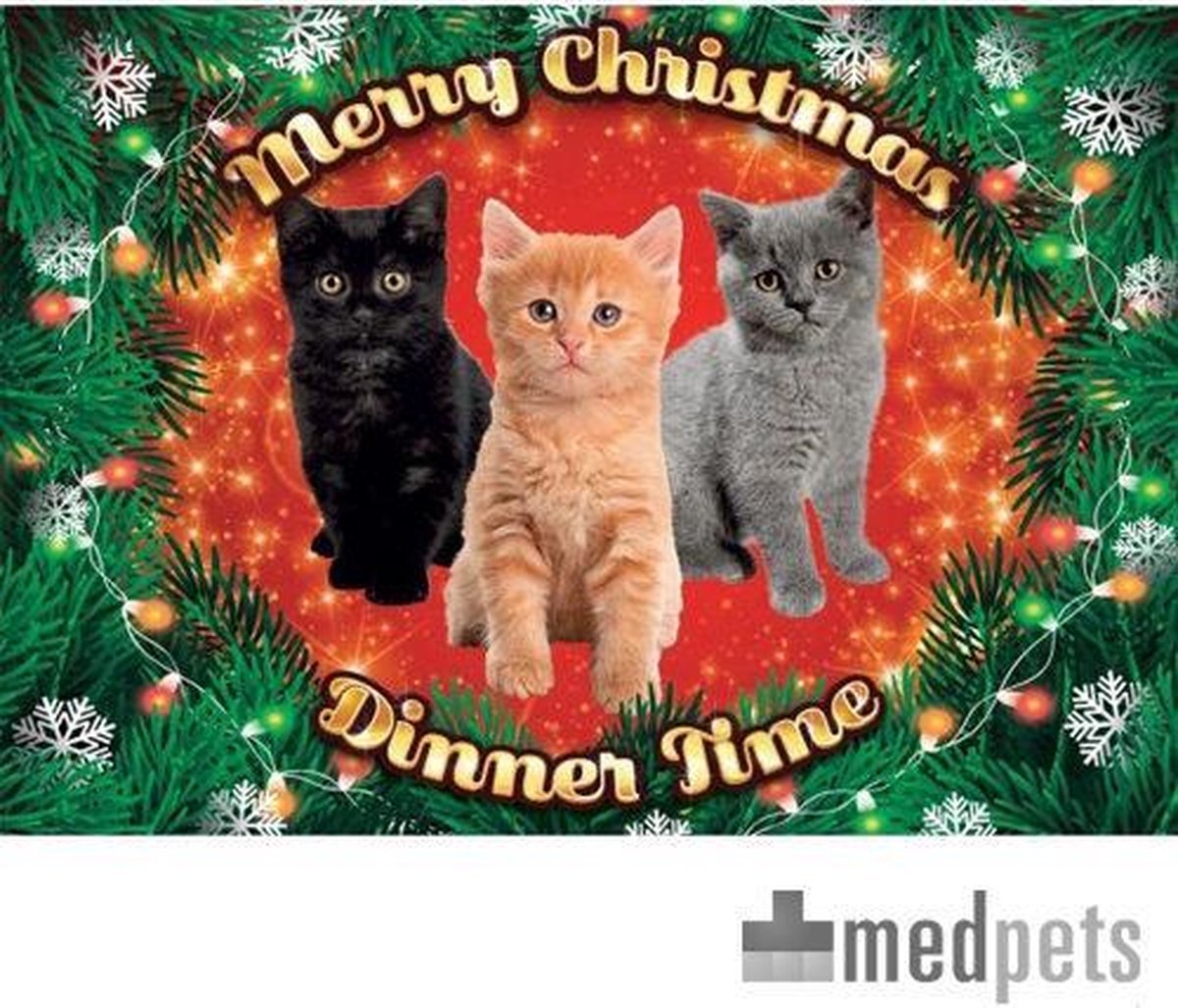 Plenty gifts placemat xmas kittens mix 42X30 CM