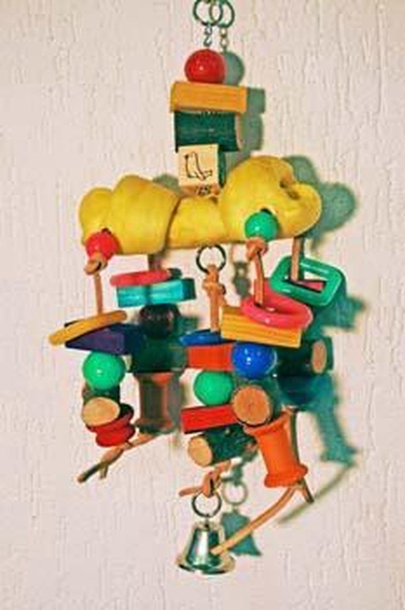 happybird Happy Big Bone - Kauwbot voor Papegaaien - 20x44 cm