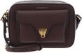 COCCINELLE Leren schoudertas Beat Soft Crossbody Bag Berry donkerpaars