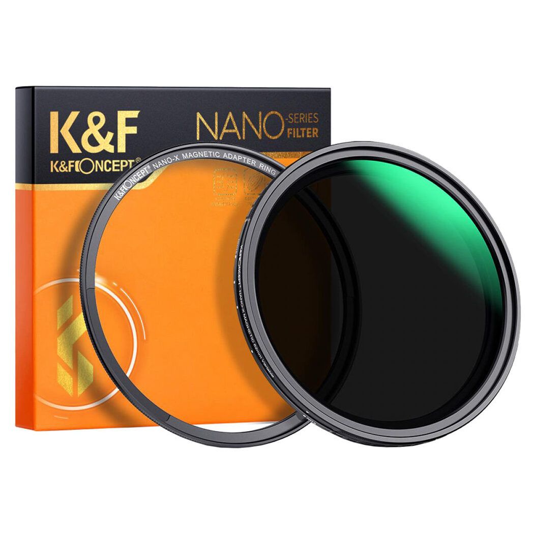K&F Concept Variabel ND Filter ND8-128 Nano X magnetic 62mm