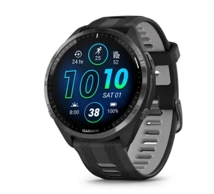 Garmin Forerunner 965 Smartwatch - 1.4" AMOLED Display - GPS - Black