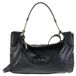 Pierre Cardin Sac bandoulière en cuir véritable Marron foncé avec fermeture éclair D223 Chocolate UNICA 39x23x12 cm 55091-CIOCCOLATO