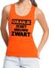 Bellatio Decorations Shoppartners Bv Oranje tekst tanktop / mouwloos shirt Oranje is het nieuwe zwart voor dames - Koningsdag kleding M