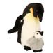 Carl Dick IMPORT & EXPORT GMBH CarlDick Pluche knuffel konings pinguin - 32 cm - met jong van 22 cm - zuidpool dieren