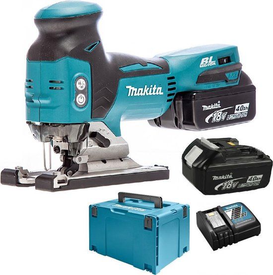 Makita DJV181RMJ 18V Accu Decoupeerzaag Set (2x 4.0Ah) - Koolborstelloos