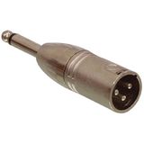 Valueline XLR 3p - 6.35mm, M/M