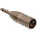 Valueline XLR 3p - 6.35mm, M/M