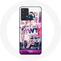 Maniacase Hoesje voor Samsung Galaxy A13 4G / A13 4G Lite Formule 1 Sergio Pérez F1 Coureur