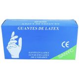 Guante Sanyc Guante Látex Sanyc Extra Fuerte Con Polvo M 10 x 100
