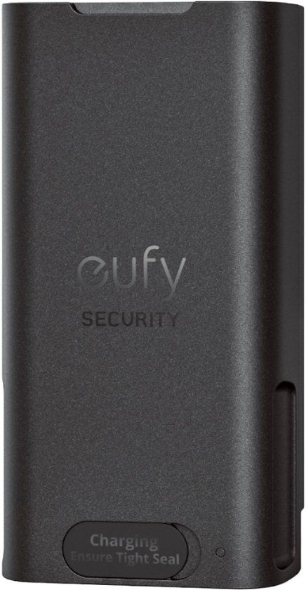 eufy Security - Rechargeable Battery Pack for eufy Doorbell E340 - Black