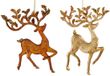 Kurt S. Adler 5.8 inch Reindeer Orna X 2.5x5x10 cm kerstornament