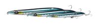 Savage Gear Surf Wandelaar 2.0 - Ultieme afstandcasting & verbeterde loopactie voor zoutwatervissers, ideaal voor zeebaars, blauwbaars, barracuda en leervis, slank ontwerp sneeuwwit 12,5 cm