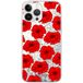 ERT GROUP mobiel telefoonhoesje voor Apple iPhone XR, Babaco patroon Flowers 018, glitter overloopeffect