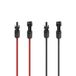 Hama Verlengkabel op zonne-energie voor PV-installatie, MC4, 4 mm², 2 x 3 m, rood en zwart