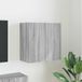 Maison Exclusive meuble TV 59,5 x 31 x 60 cm Sonoma-Gris panneau de particules