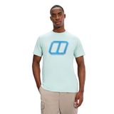 Berghaus Men's Glitched Blocks Tee, Evernia Green, M