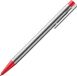 LAMY logo balpen 205 – van roestvrij staal – mat rood – M (Medium) – Rood