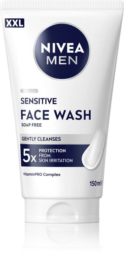 NIVEA MEN Sensitive Face Wash XXL Reinigingsgel