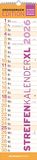Alpha GROSSDRUCK Streifenplaner XL 2026 - Wandplaner - 15x64 cm