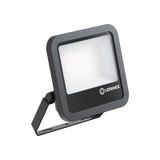 Ledvance LED Floodlight Aluminium Zwart 69W 9150lm 100D - 830 Warm Wit | IP66 - Symmetrisch