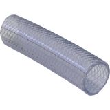 TOOLCRAFT Tuyau en PVC tissé 538892 25,2 mm 1 pouce par mètre Transparent Tuyau tissé
