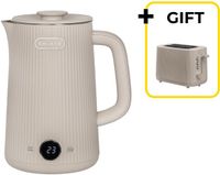 CHiATO heatPLAY Groove Elektrische waterkoker, 1,7 L – Licht Zand