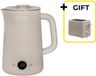 CHiATO heatPLAY Groove Elektrische waterkoker, 1,7 L – Licht Zand