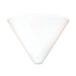 Tibelec 722.530 trechterlampen voor navigatie, kunststof, conisch, met bevestigingsschroef, wit