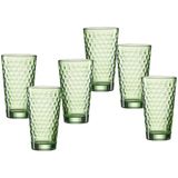 Ritzenhoff & Breker drinkglas FAVO 400ml groen, 6 stuks
