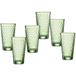 Ritzenhoff & Breker drinkglas FAVO 400ml groen, 6 stuks