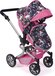 Bayer Chic 2000 Combi Poppenwagen Mika - Unicorn - Roze/Navy
