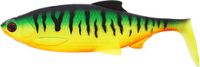 Westin 2 stuks Ricky the Roach Shadtail Firetiger 14cm