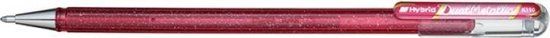 Pentel Duo Gel K110 Rose/ Metallic Rose