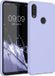 kwmobile telefoonhoesje geschikt voor Xiaomi Redmi Note 7 / Note 7 Pro - Hoesje met siliconen coating - Smartphone case in pastel-lavendel