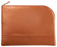 RHODIA 116718C - Etui met Ritssluiting in Imitatieleer - Koper - Maat L (21 x 28 cm)