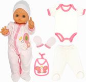 Blue eyes Babycadeauset voor pasgeborenen, 100% natuurlijk katoen, eerste uitrusting, uniseks kleding, cadeauset, babyuitrusting voor baby's van 0-4 maanden-6 delig