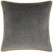 Paoletti Meridian kussensloop, houtskool/moss, 55 x 55 cm