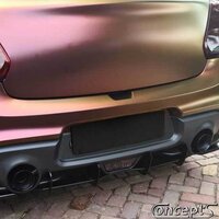 S-Racing Kentekenplaathoesjes zwart - PER SET a 2 STUKS - Auto - 50-100% gerecycled polyester