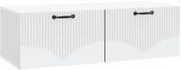 vidaXL Wandmontage TV-kast Wit 98 x 41 x 30 cm Bewerkt hout